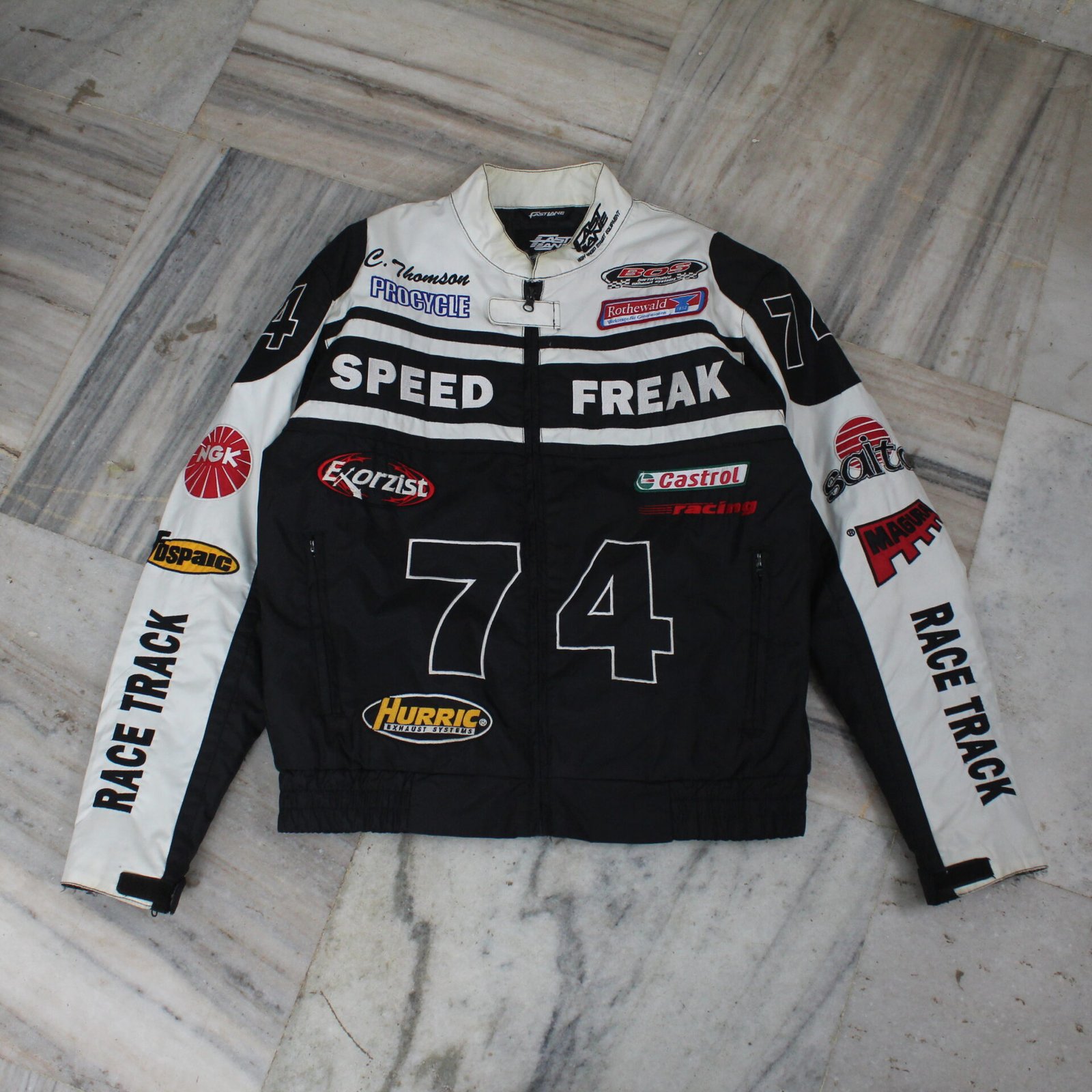 Fast Lane Racing Jacket XL – Thrift On Store